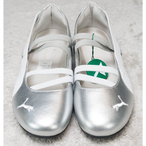 Puma Speedcat Ballet Silver White Sneakerina Womens Size 9.5 401581-01 NWB - Picture 16 of 16